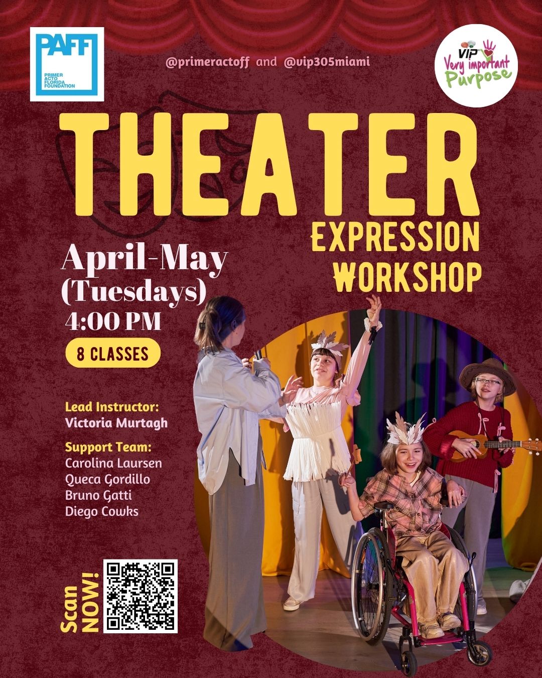 Clases de teatro para personas especiales